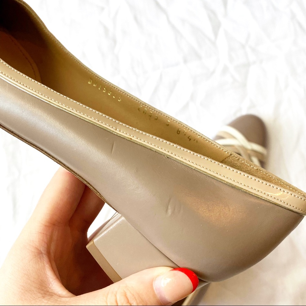 SOLD Salvatore Ferragamo GAMY Flats Size 8.5 - Picture 11 of 13